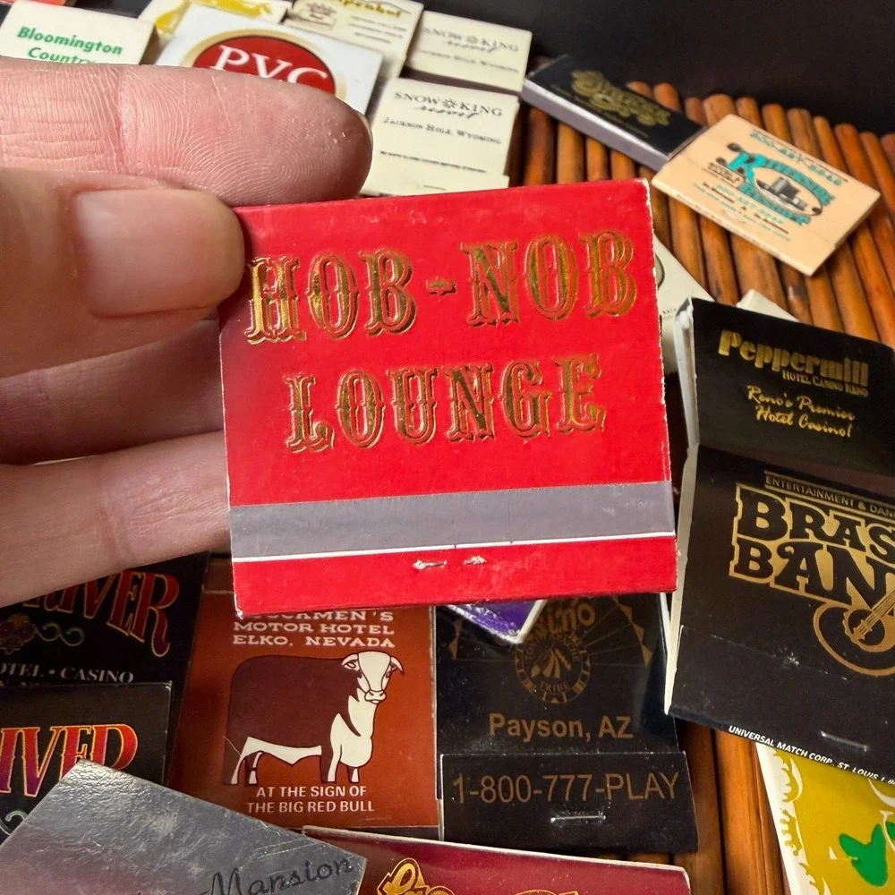70ish Vintage Casino Hotel Restaurant Matchbooks Nevada Vegas Reno Used & unused